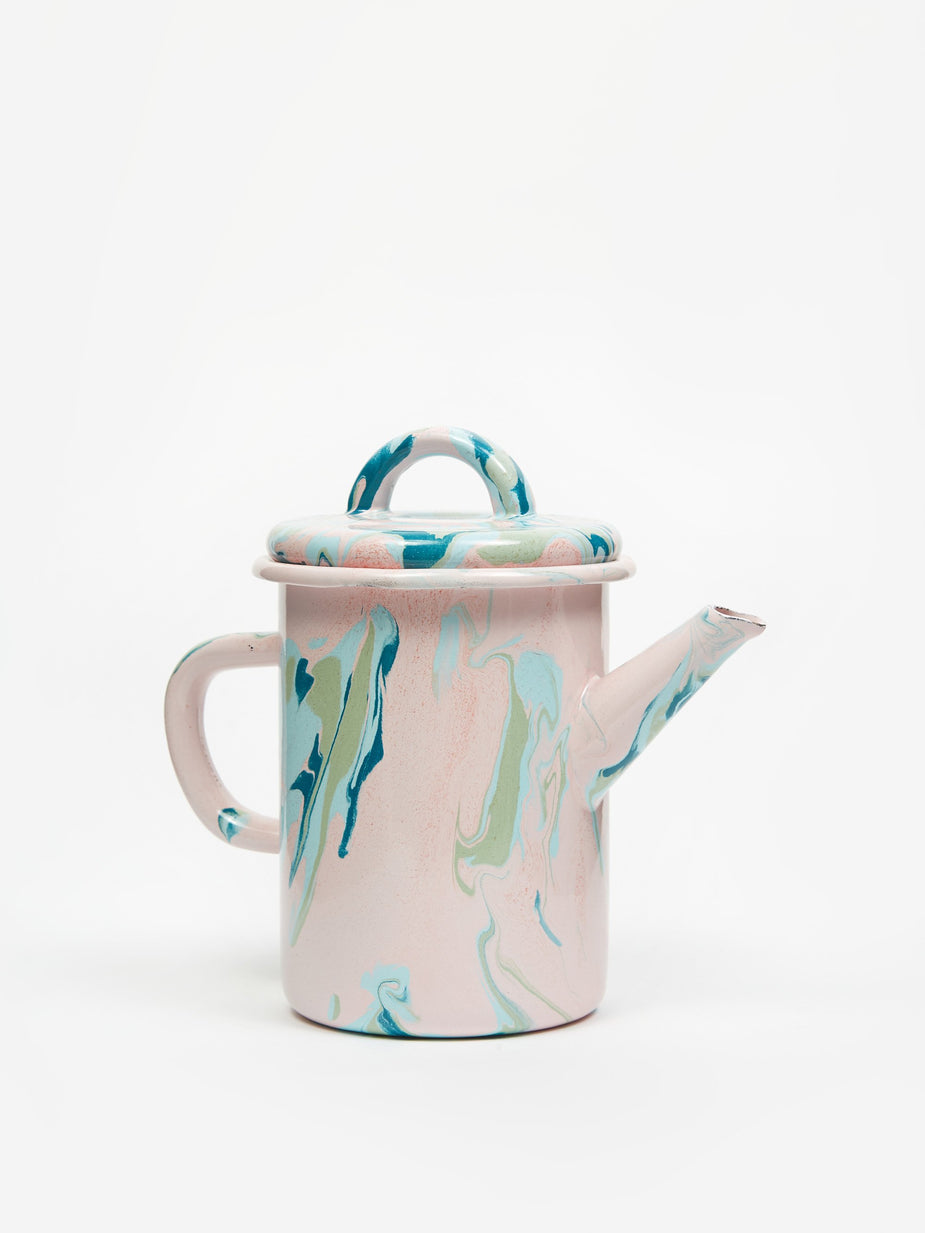 Bornn Bornn Marble Tea Pot 10 x 12 cm - Blush - Other
