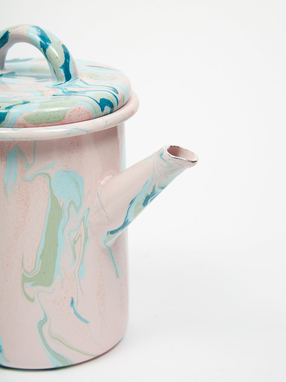 Bornn Bornn Marble Tea Pot 10 x 12 cm - Blush - Other