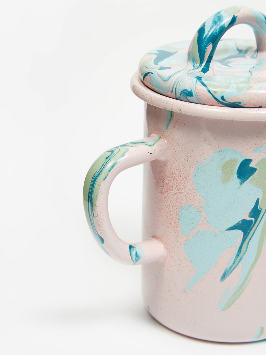 Bornn Bornn Marble Tea Pot 10 x 12 cm - Blush - Other