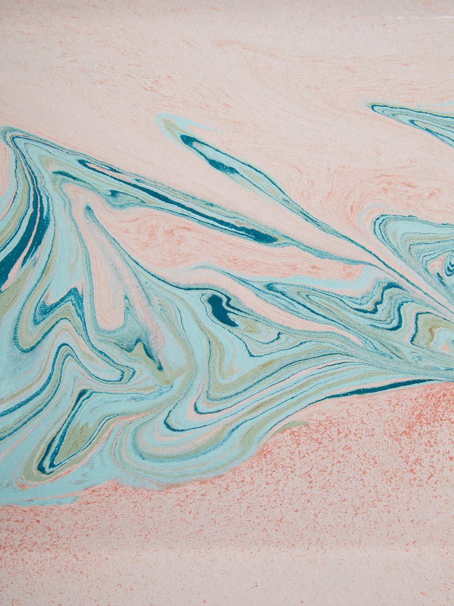 Bornn Bornn Marble Regtangular Tray 26 x 18 x 2cm - Blush - Other