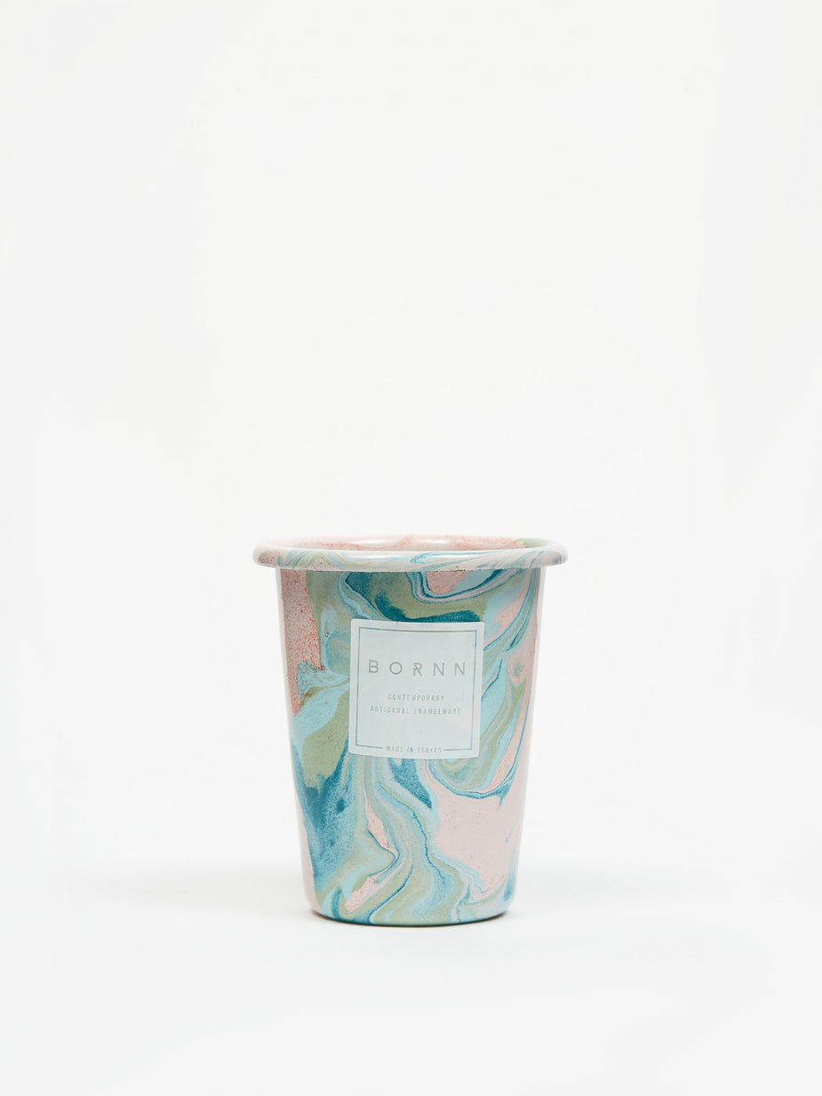 Bornn Bornn Marble Small Tumbler 10cm - Blush - Other