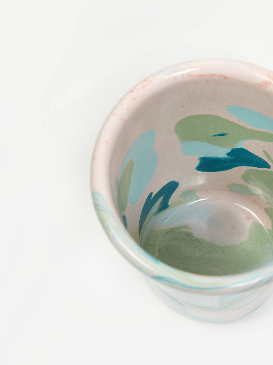 Bornn Bornn Marble Small Tumbler 10cm - Blush - Other