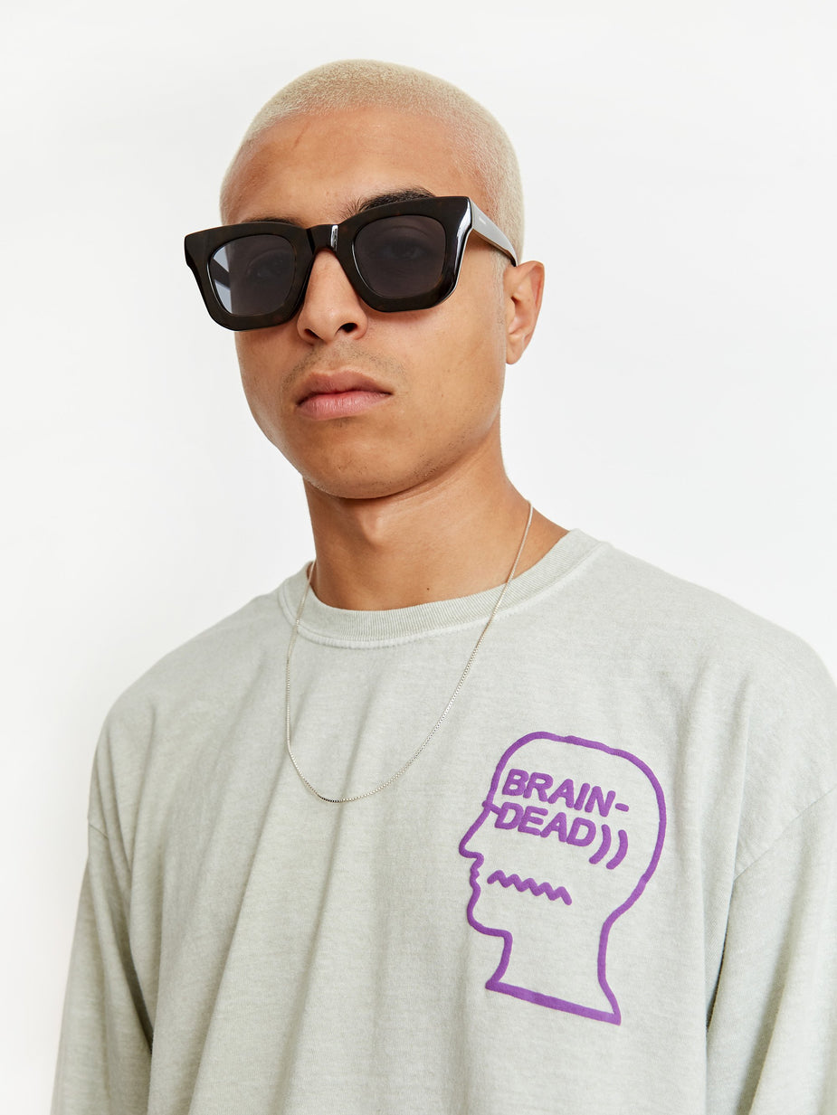 Brain Dead Brain Dead Elia Sunglasses - Tortoise Black/Black - Black