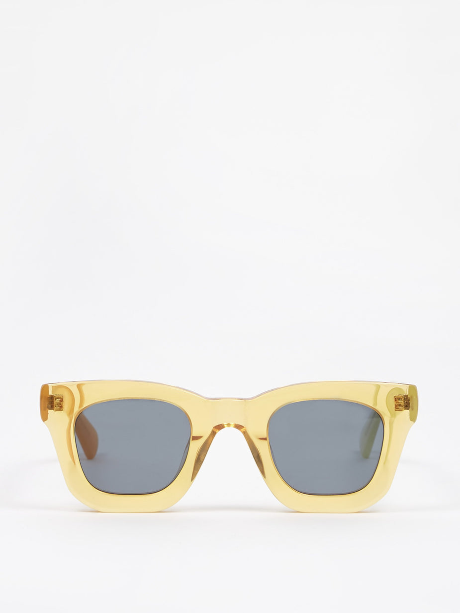 Brain Dead Brain Dead Elia Sunglasses - Multi Amber/Black - Black