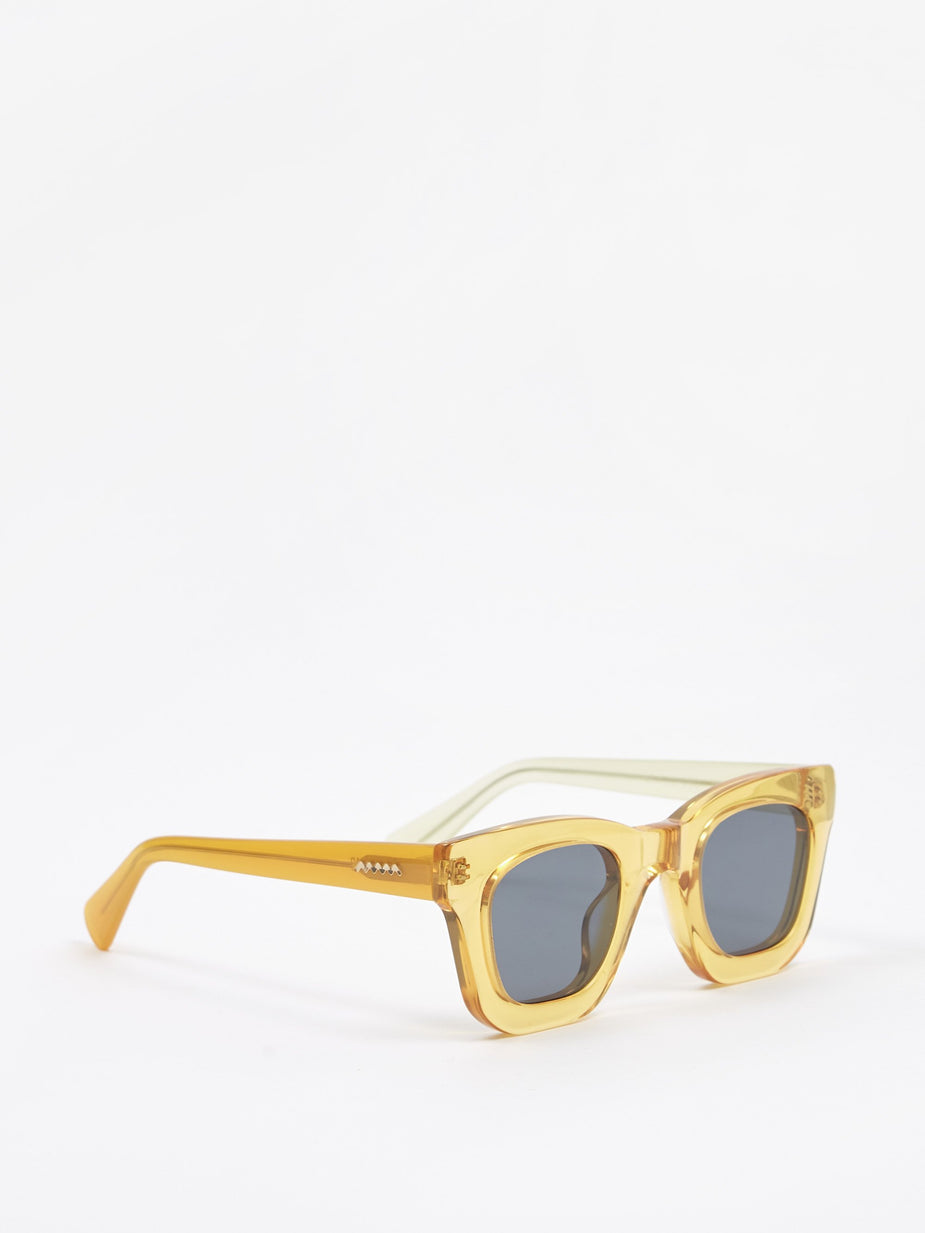 Brain Dead Brain Dead Elia Sunglasses - Multi Amber/Black - Black
