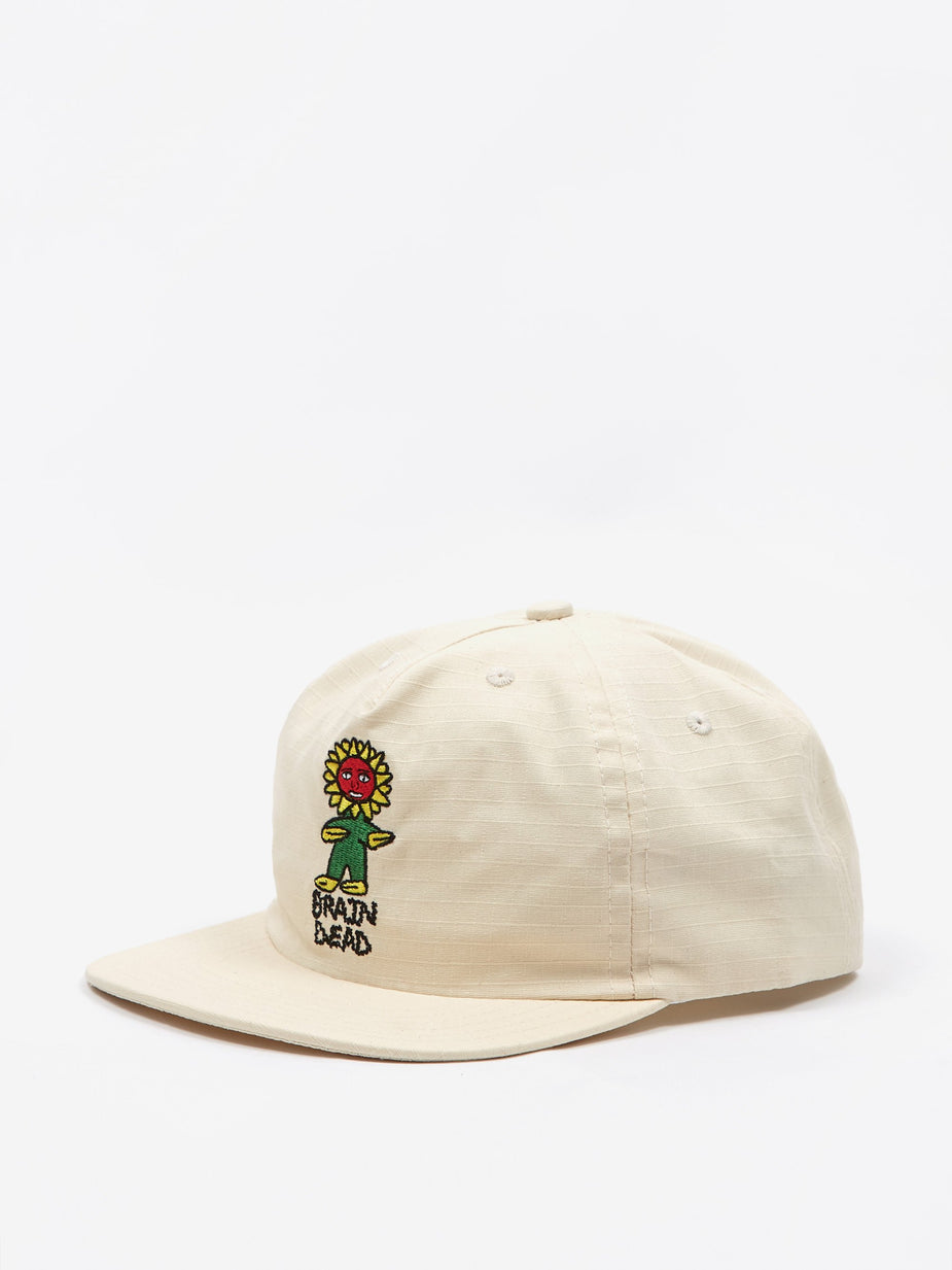 Brain Dead Brain Dead Floor Ripstop Five Panel Snapback - Natural - Neutrals