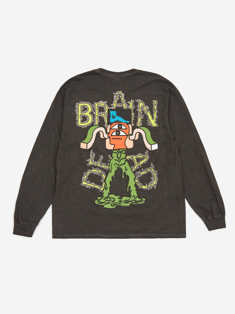 Brain Dead Brain Dead Gooey Longsleeve T-Shirt - Black - Black