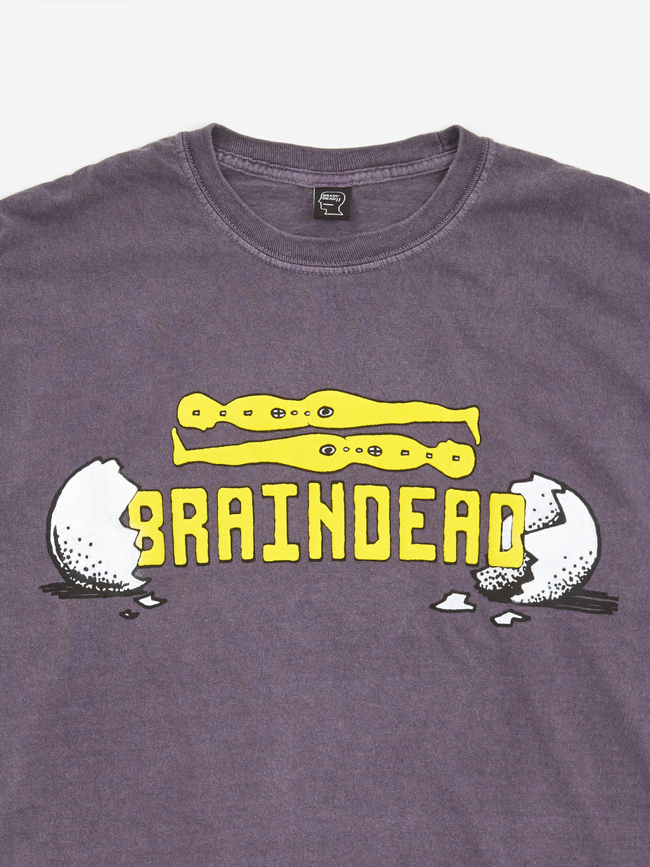 Brain Dead Brain Dead Hatchlings Longsleeve T-Shirt - Berry - Other