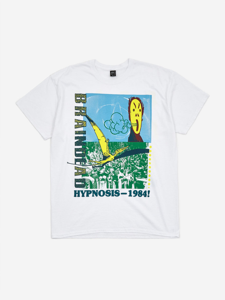 Brain Dead Brain Dead Hypnotize Shortsleeve T-Shirt - White - White