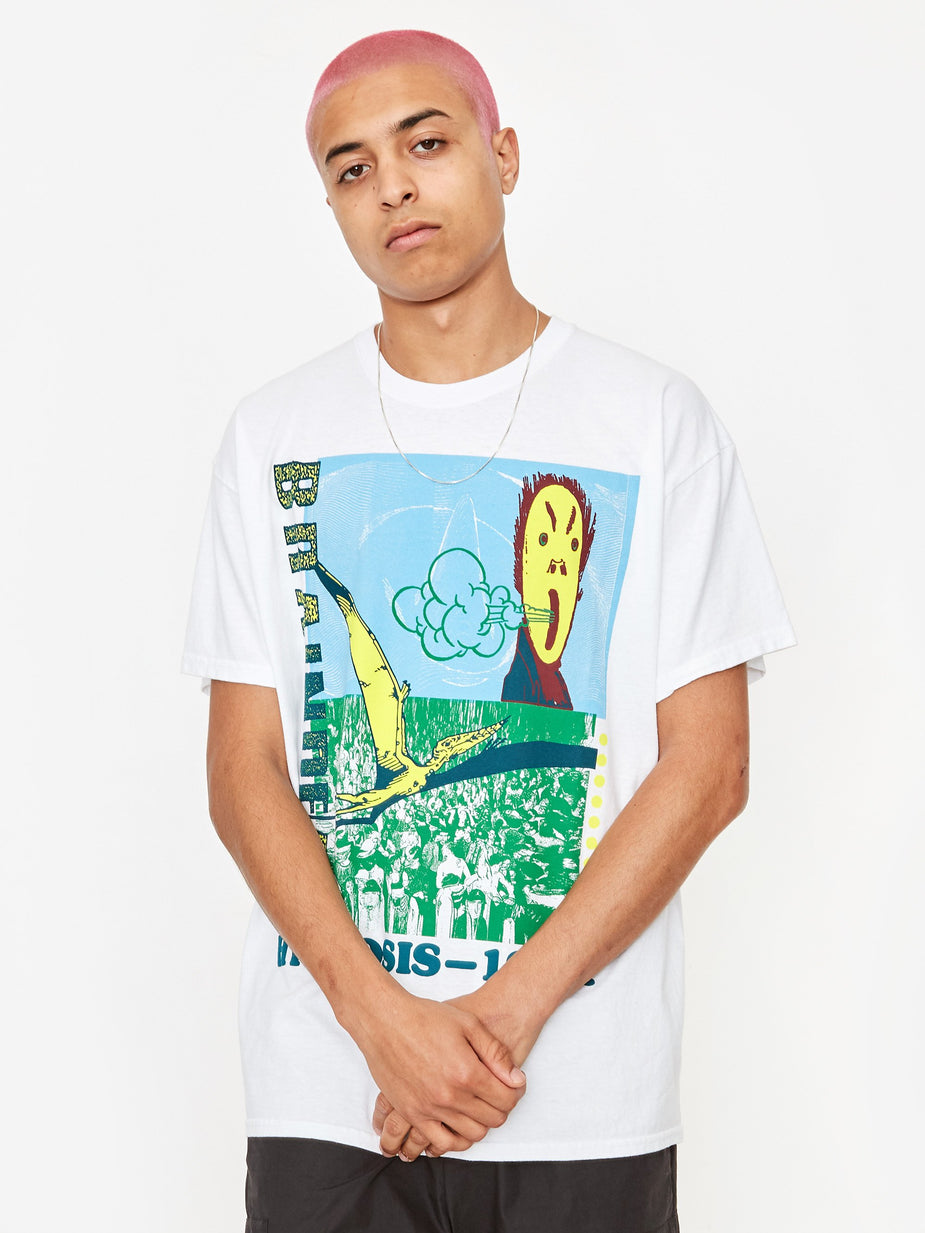 Brain Dead Brain Dead Hypnotize Shortsleeve T-Shirt - White - White