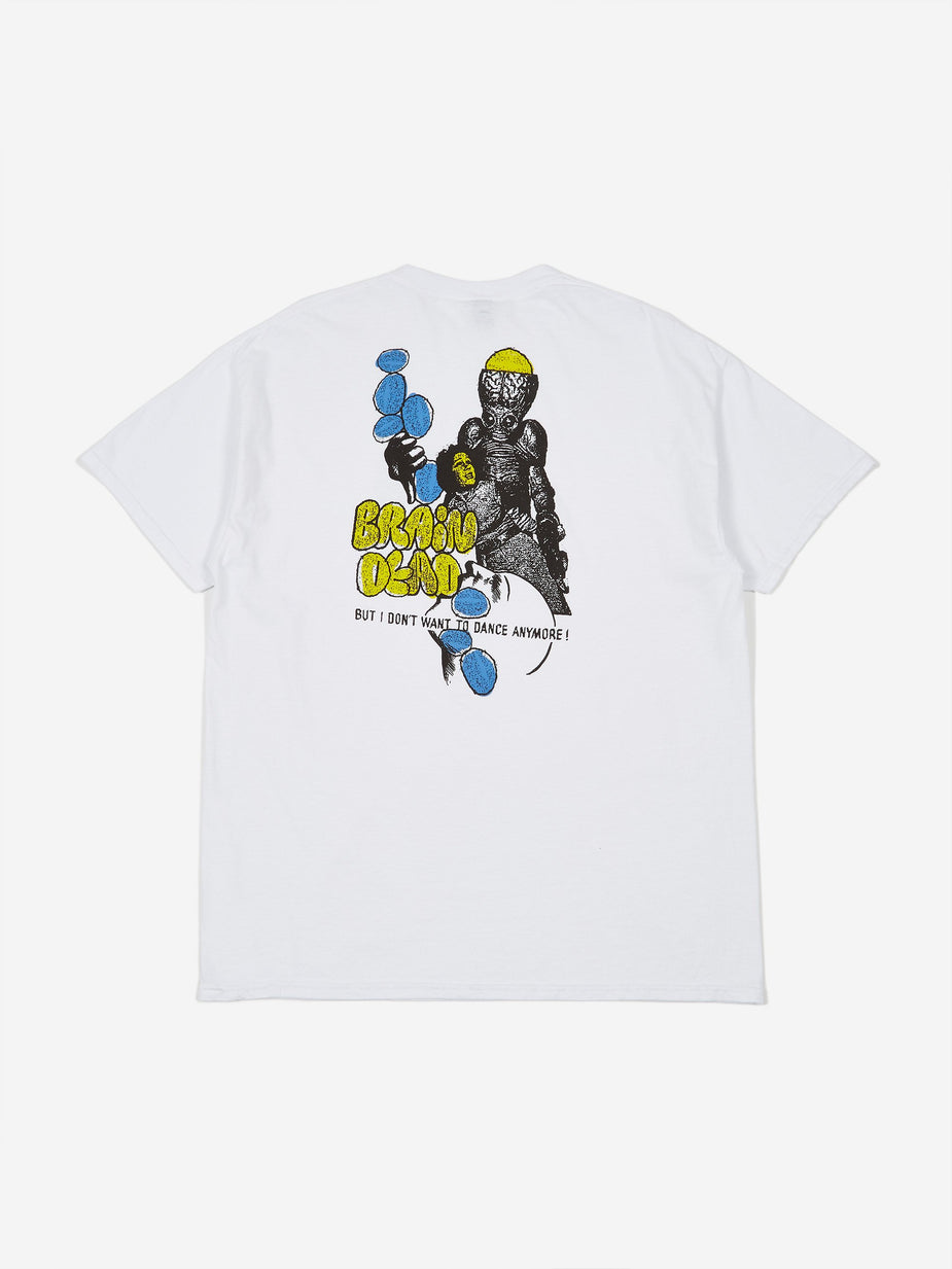 Brain Dead Brain Dead Invasion Shortsleeve T-Shirt - White - White