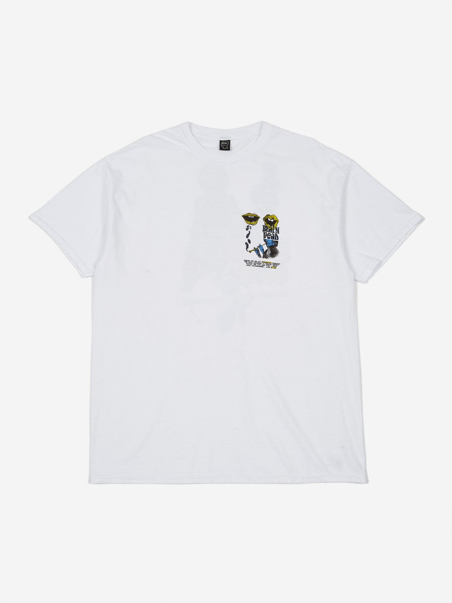 Brain Dead Brain Dead Invasion Shortsleeve T-Shirt - White - White