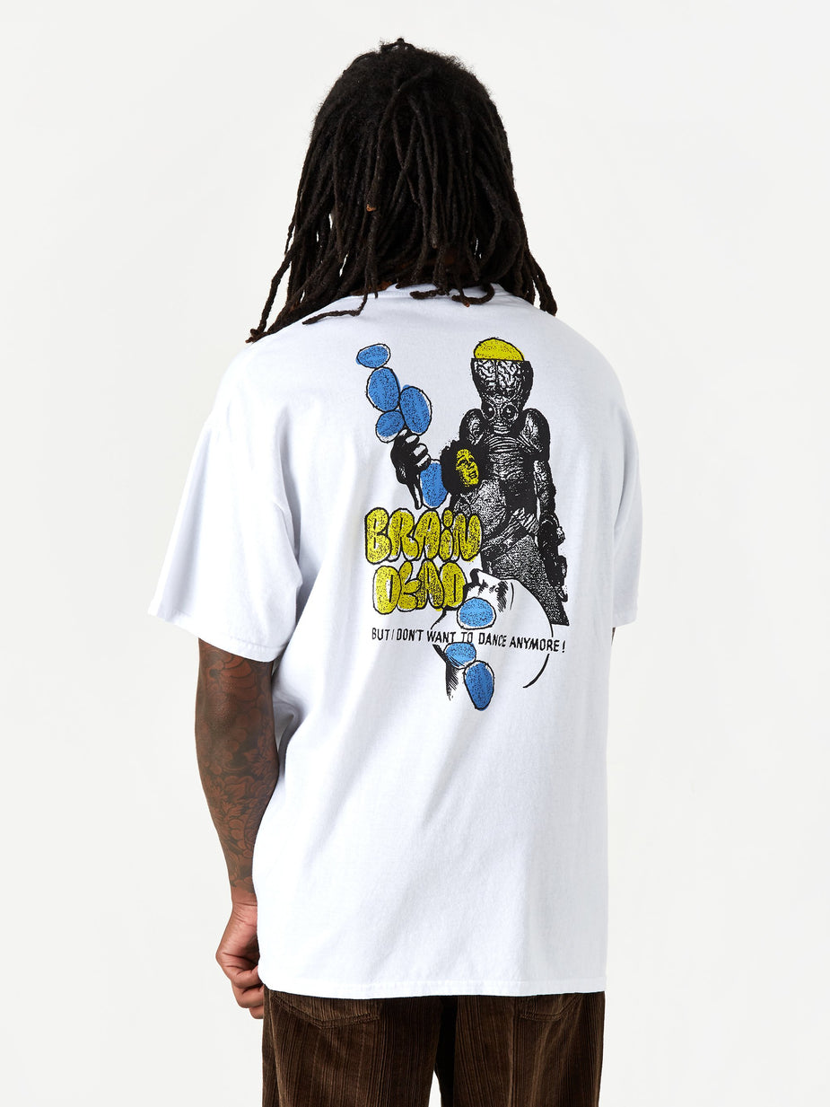 Brain Dead Brain Dead Invasion Shortsleeve T-Shirt - White - White