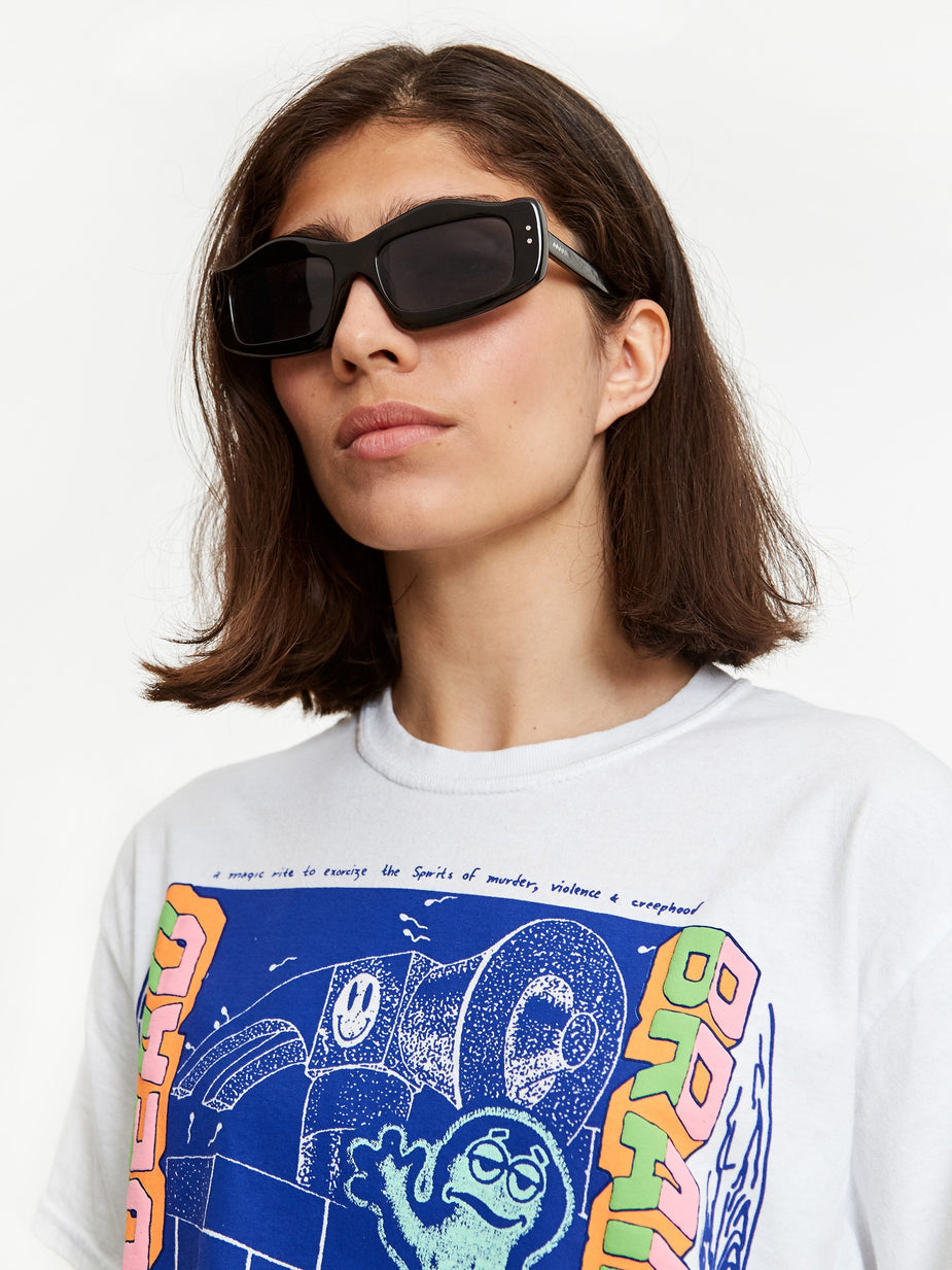 Brain Dead Brain Dead Kurata Sunglasses - Tortoise/Mint/Black - Black