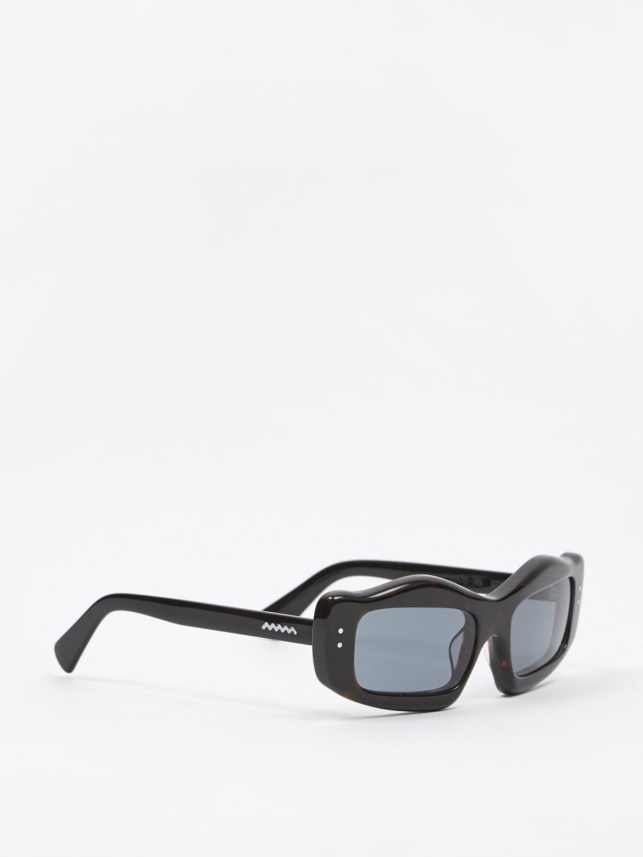 Brain Dead Brain Dead Kurata Sunglasses - Tortoise/Mint/Black - Black