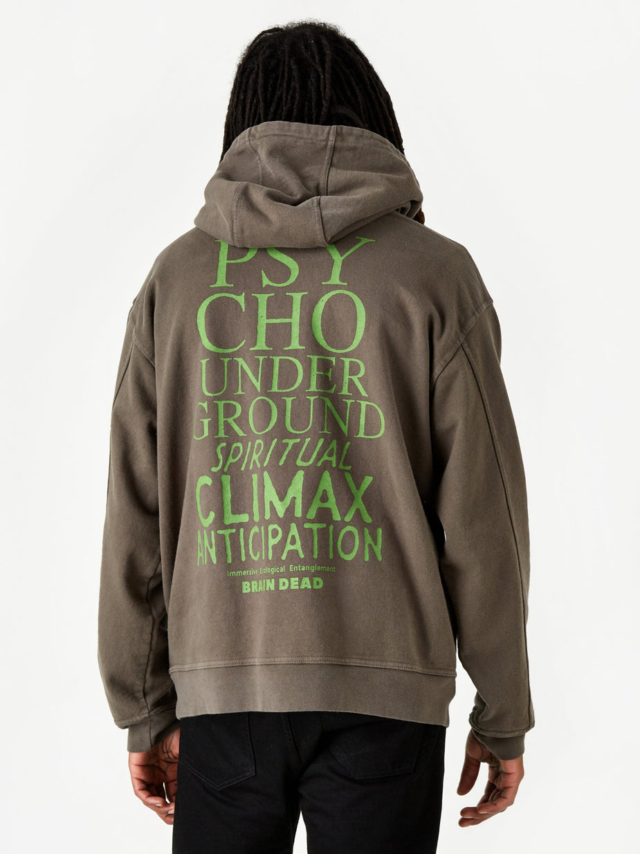 Brain Dead Brain Dead Media Works Hoodie - Black - Black
