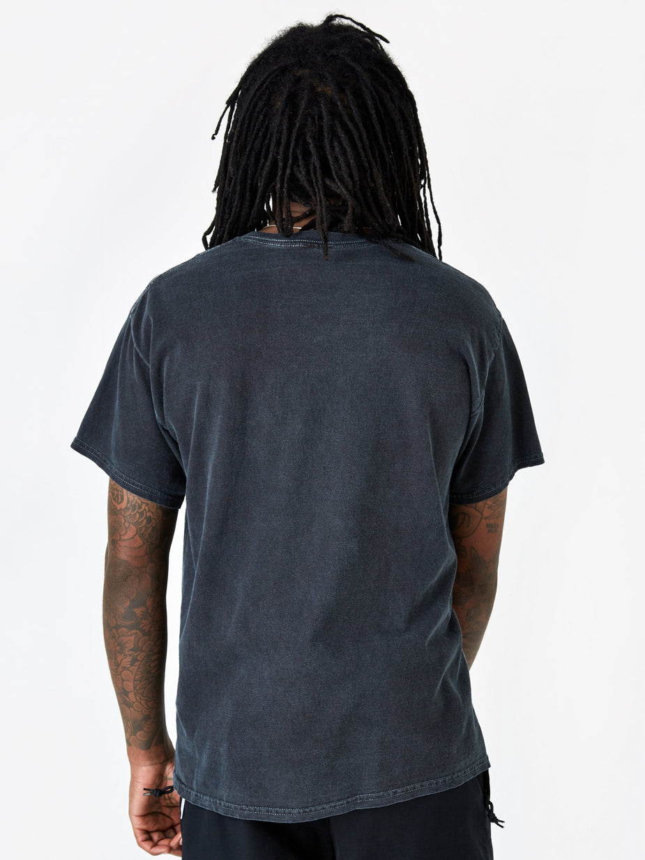 Brain Dead Brain Dead Meditation Shortsleeve T-Shirt - Washed Black - Black