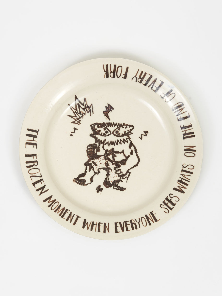Brain Dead Brain Dead x Mellow Plate - 10 - White