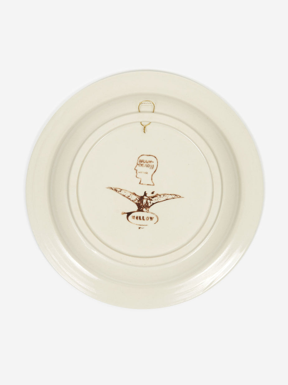 Brain Dead Brain Dead x Mellow Plate - 26 - White