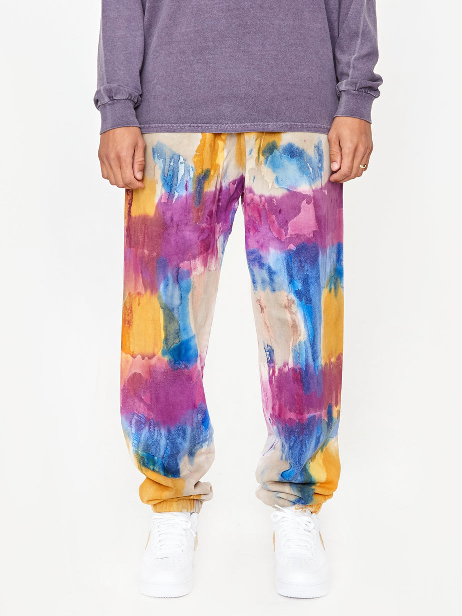 Brain Dead Brain Dead Mondo Mania Sweatpant - Tie Dye - Tie-Dye