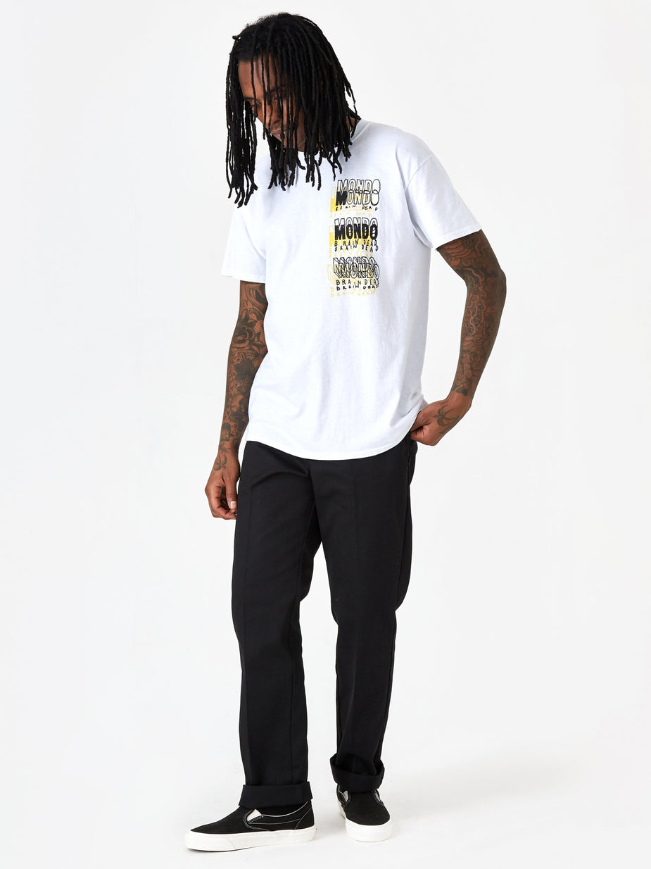 Brain Dead Brain Dead Mondo Shortsleeve T-Shirt - White - White