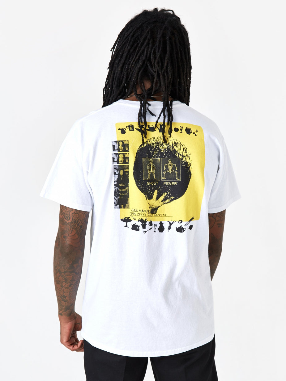 Brain Dead Brain Dead Mondo Shortsleeve T-Shirt - White - White