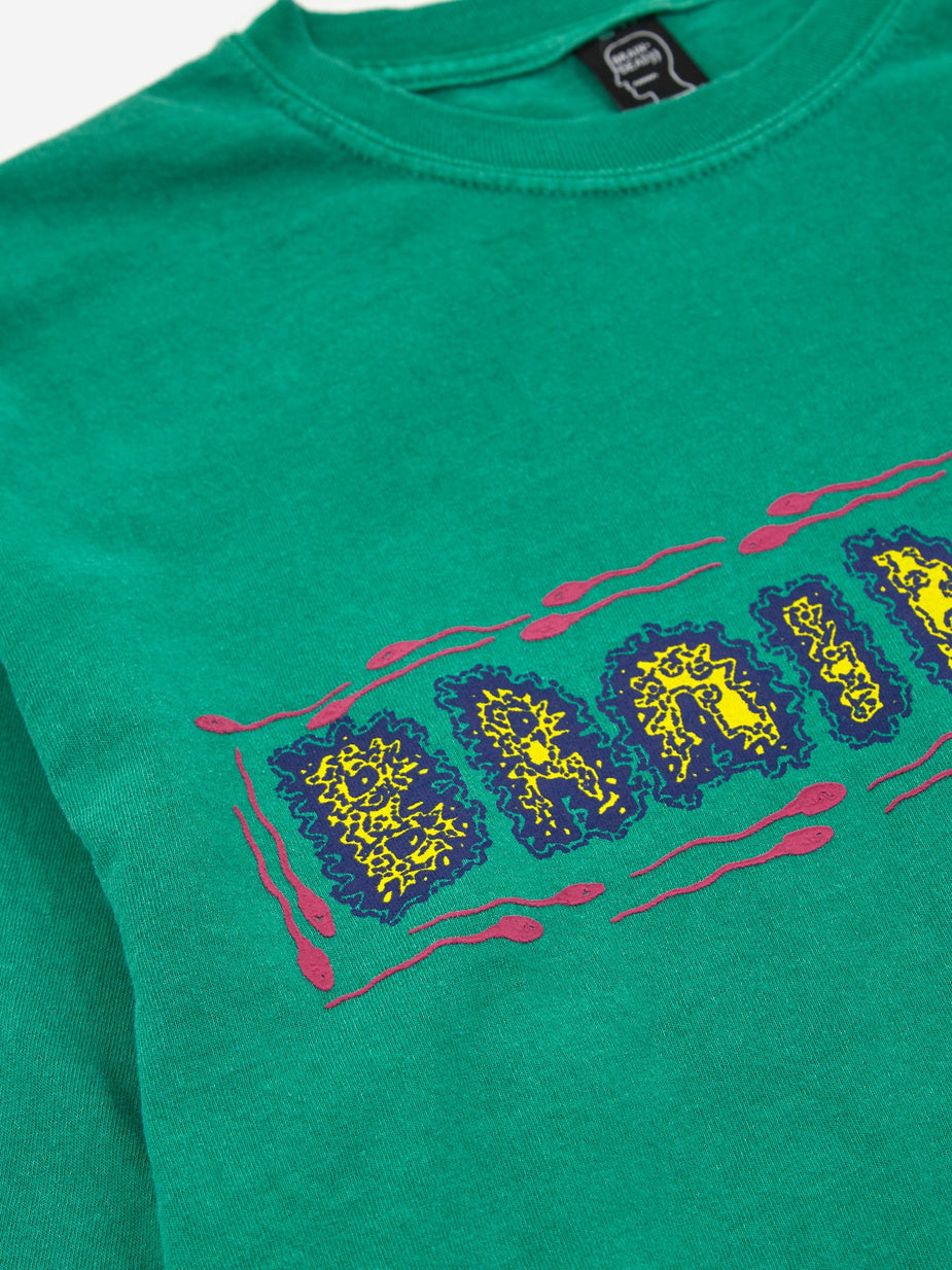 Brain Dead Brain Dead One Who Shouts Longsleeve T-Shirt - Green - Green
