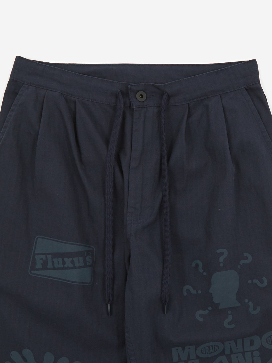 Brain Dead Brain Dead Printed Climber Pant - Navy - Blue
