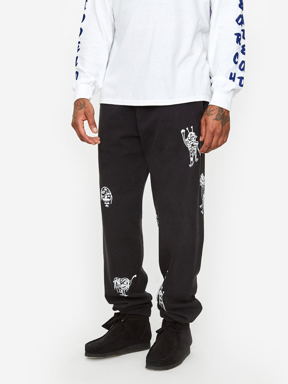 Brain Dead Brain Dead P&TY Sweatpant - Black - Black