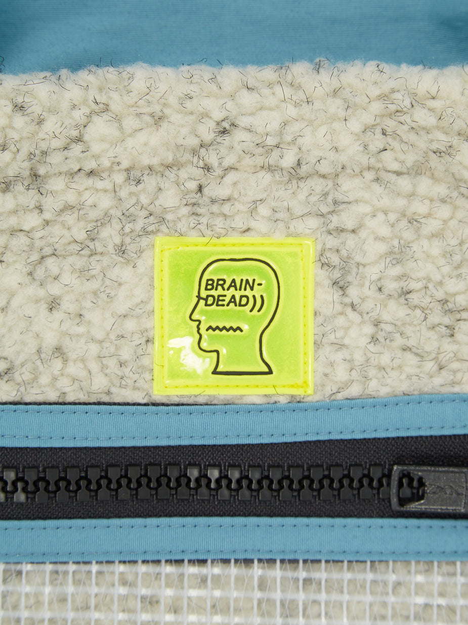 Brain Dead Brain Dead Rush Hour Tote Bag - Cream/Blue - Blue