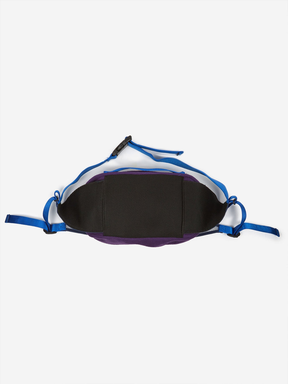 Brain Dead Brain Dead Sherpa Rush Fanny Pack - Purple/Navy - Purple