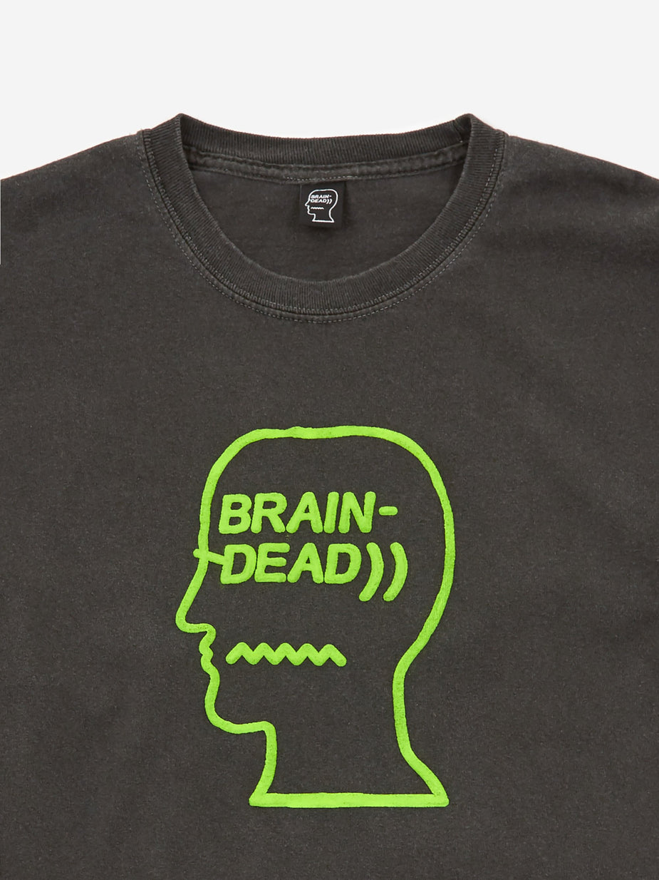 Brain Dead Brain Dead Vehicle Longsleeve T-Shirt - Black - Black