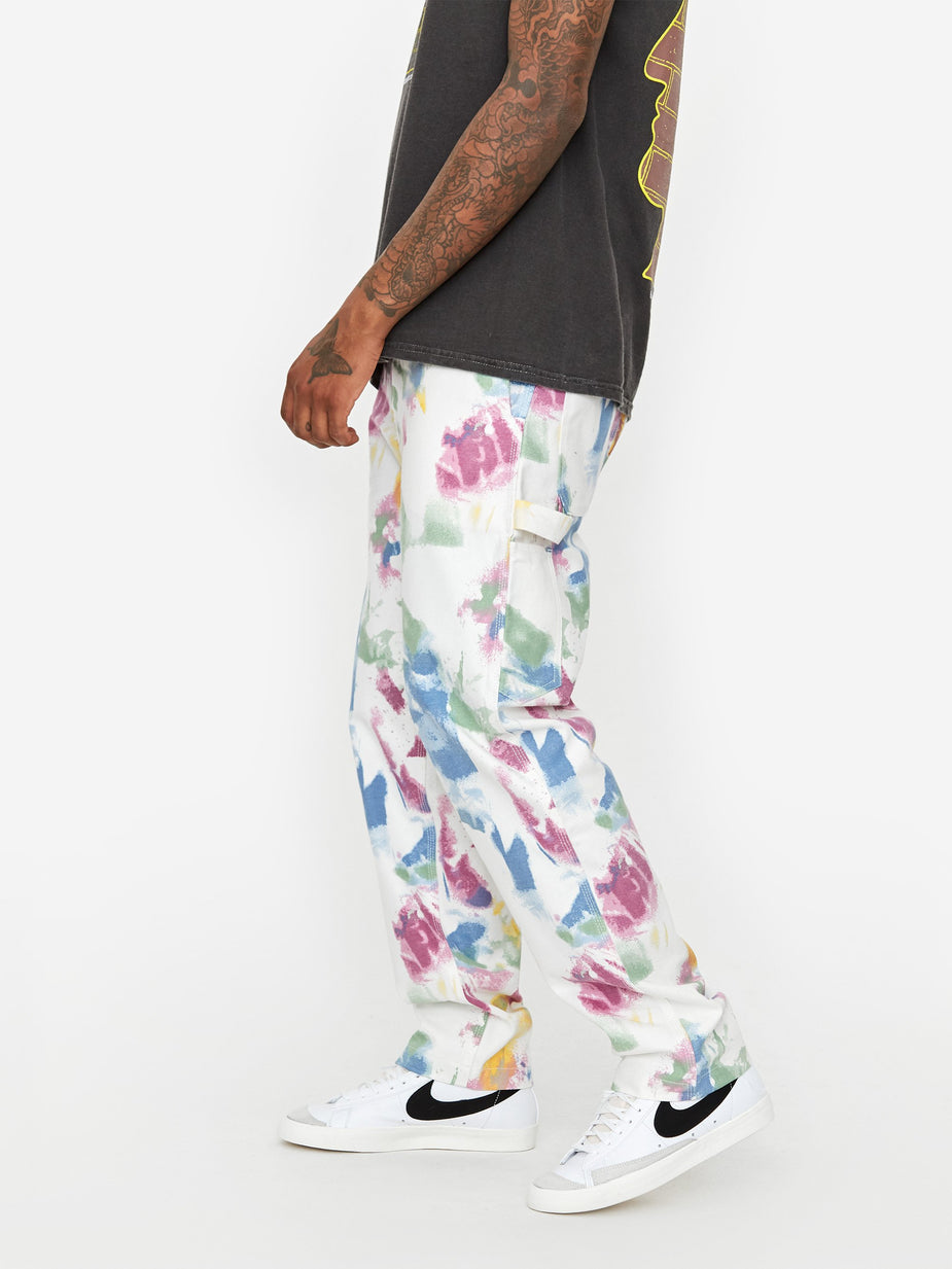 Brain Dead Brain Dead Washed Hard Ware/Soft Carpenter Pant - Dry Pigment Dye - Tie-Dye