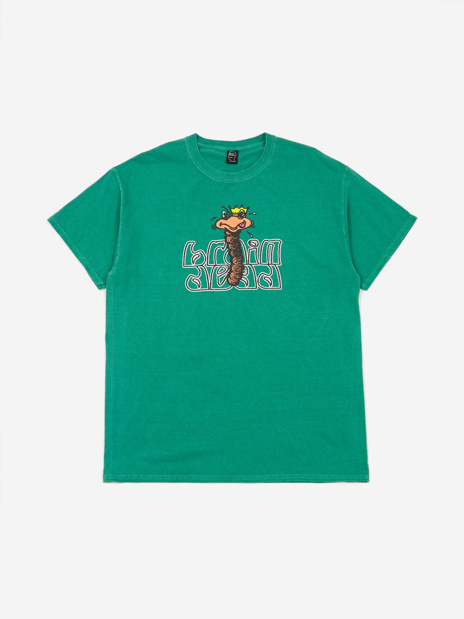 Brain Dead Brain Dead Wormzzz Shortsleeve T-Shirt - Kelly Green - Green