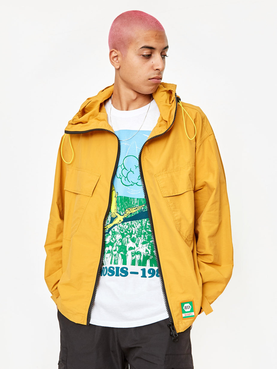 Brain Dead Brain Dead Zip Front Anorak - Gold - Gold