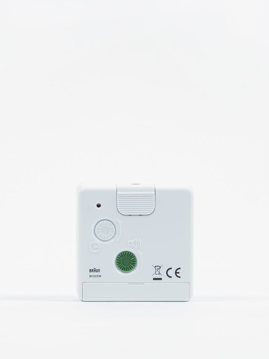 Braun Braun Classic Travel Analogue Alarm Clock - White - Other