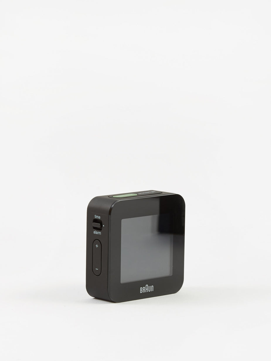 Braun Braun Radio Controlled Travel Global Alarm Clock - Black - Black