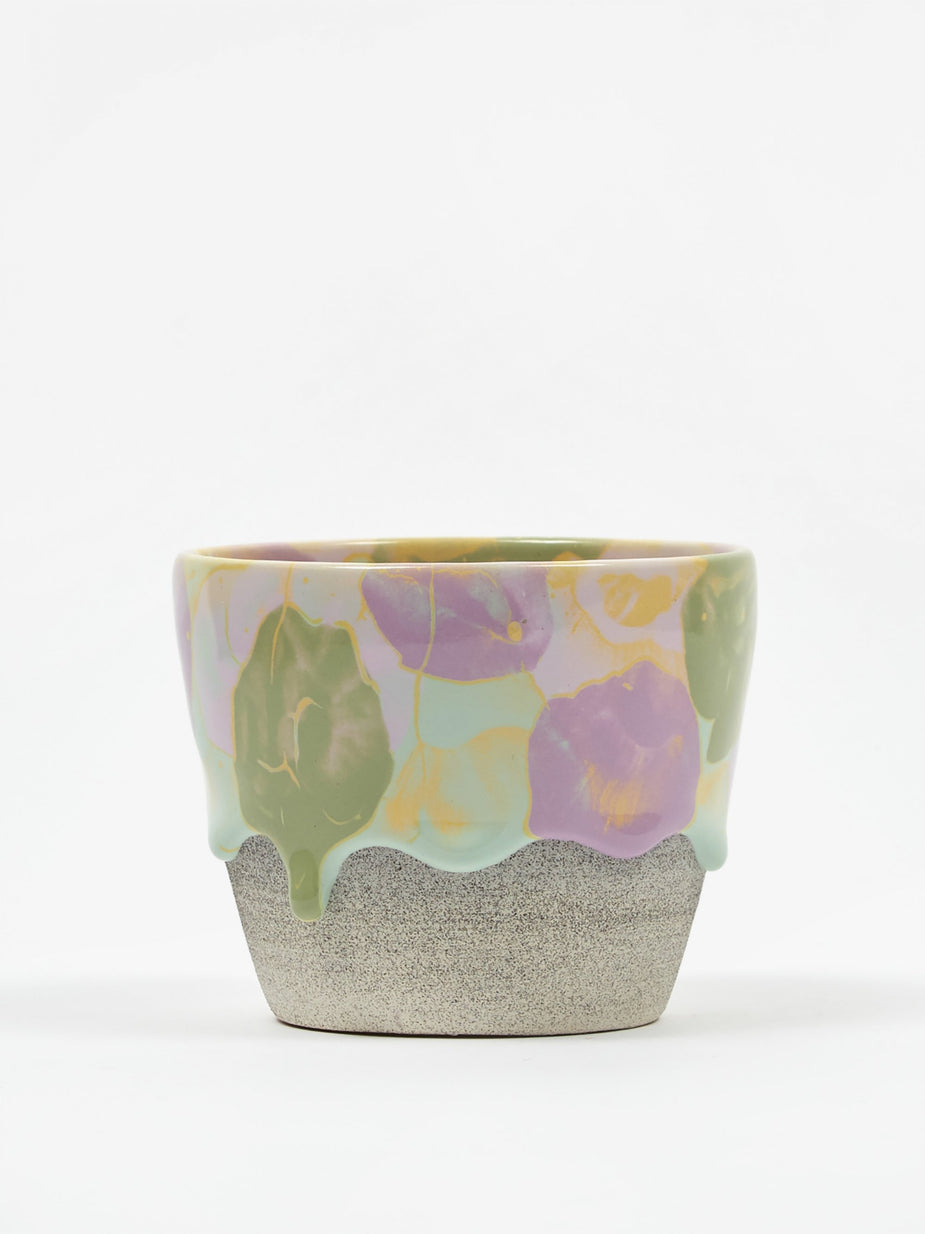 Brian Giniewski Brian Giniewski Teacup Planter - Sherbert/Ash - Grey