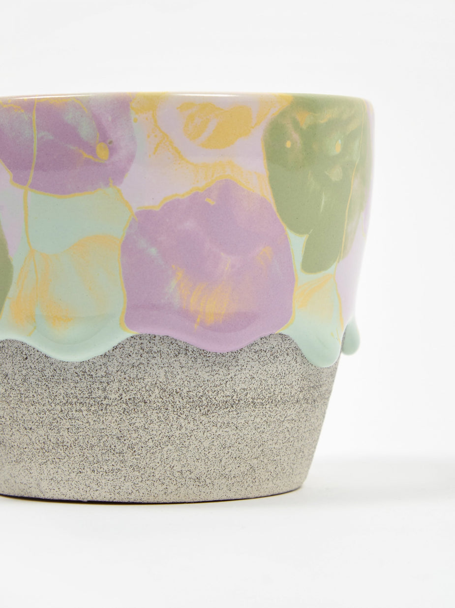 Brian Giniewski Brian Giniewski Teacup Planter - Sherbert/Ash - Grey
