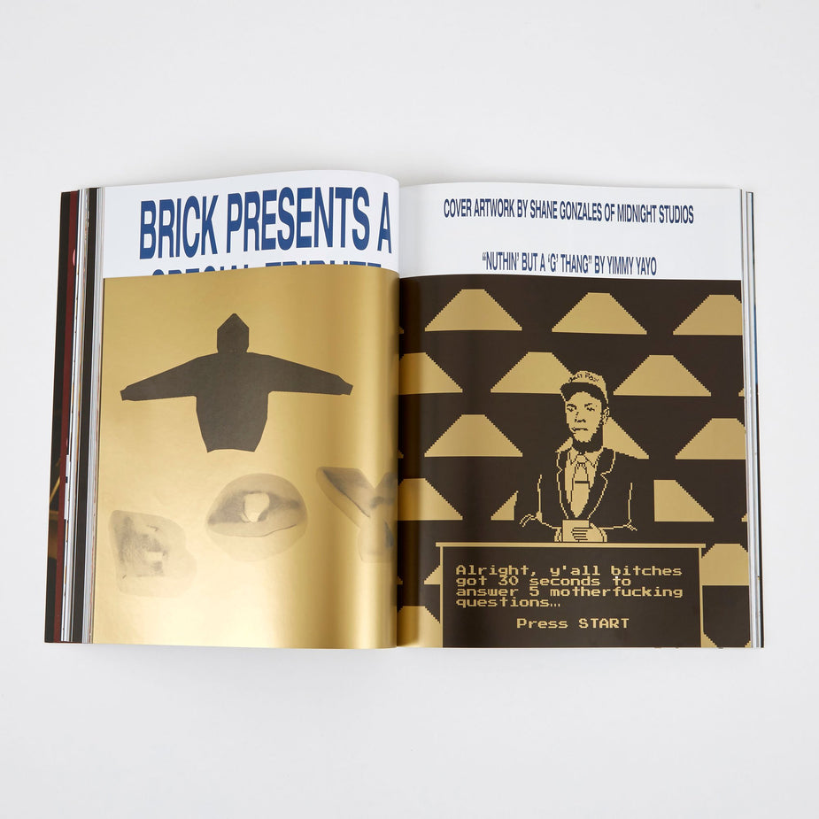 Brick Magazine Brick Magazine - Edition 04 - Black