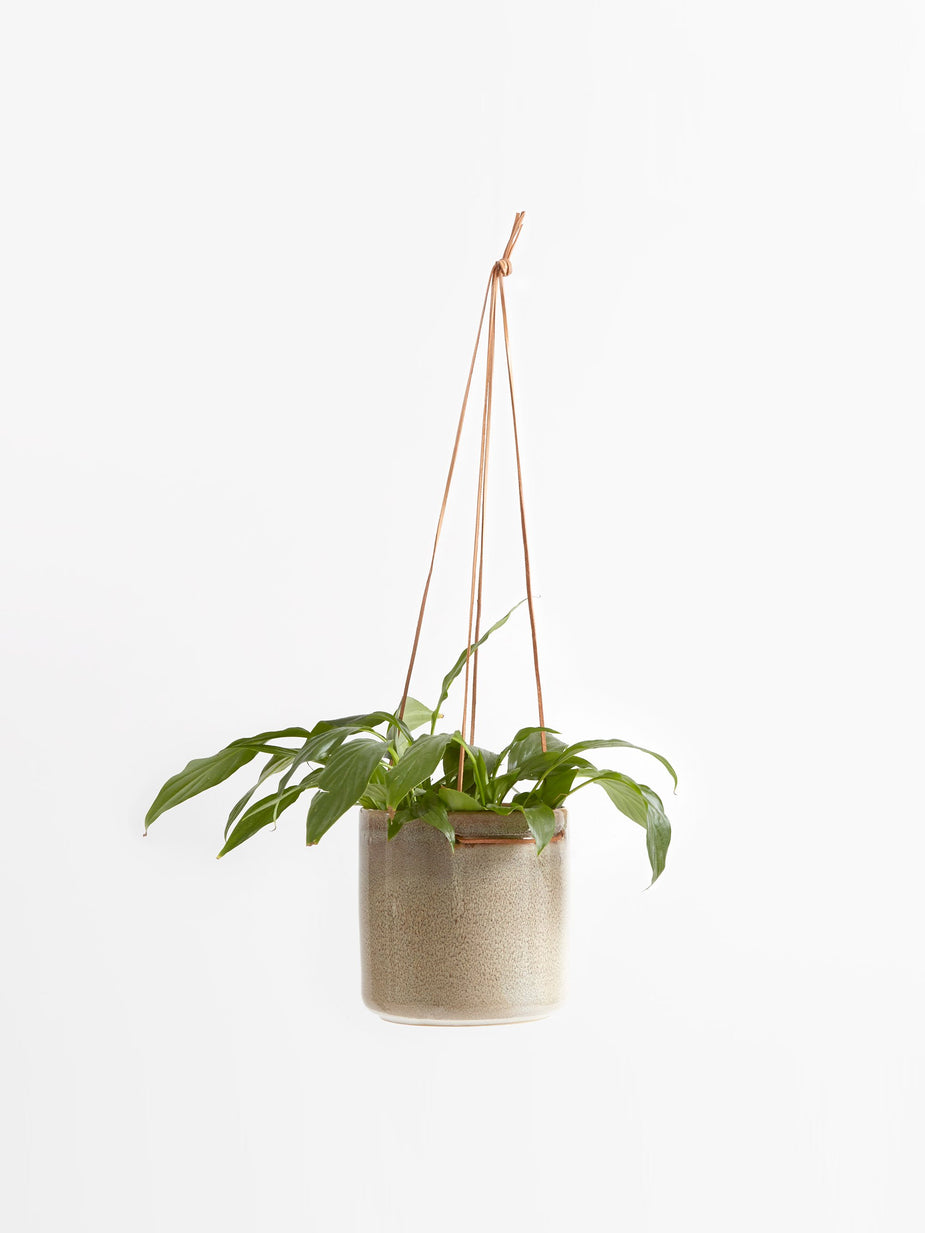 Broste Broste Hanging Flowerpot 'Almas' Large - Large - Neutrals