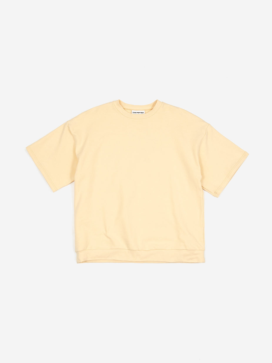 Can Pep Rey Can Pep Rey Oversized Short Sleeve Sweatshirt - Summer Melon - Other