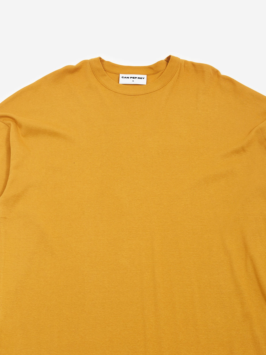 Can Pep Rey Can Pep Rey Pia Loose Fit Longsleeve Dress - Honey Mustard - Yellow