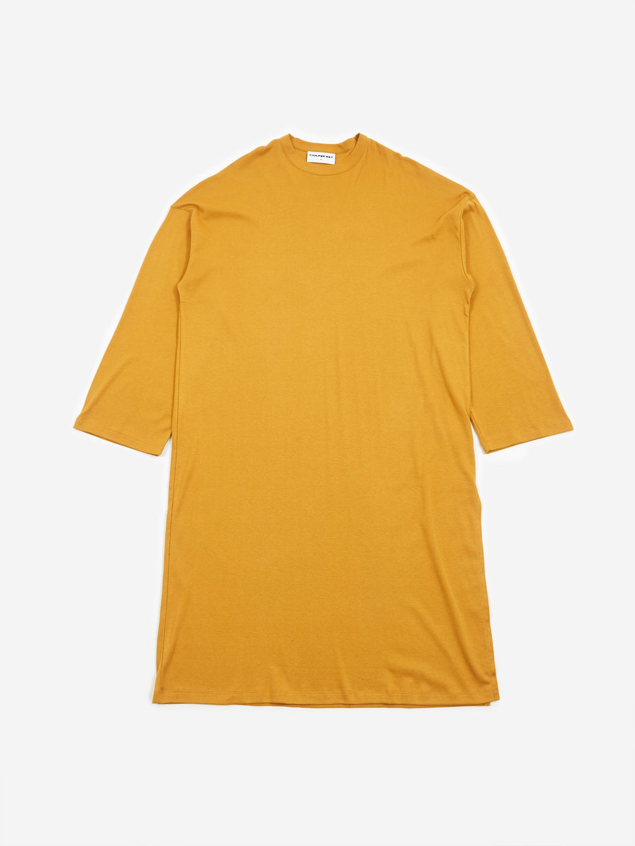 Can Pep Rey Can Pep Rey Pia Loose Fit Longsleeve Dress - Honey Mustard - Yellow
