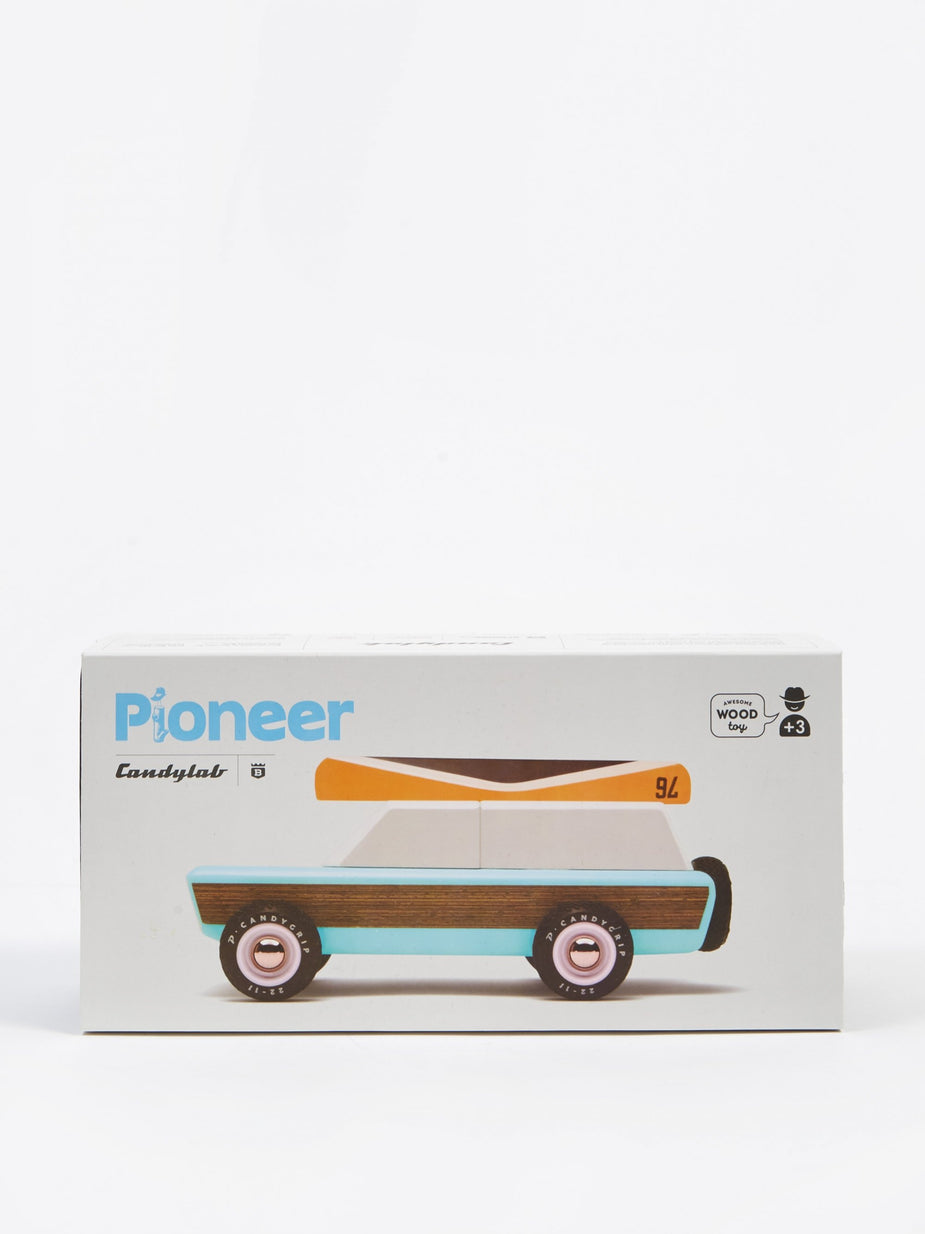 Candylab Candylab Pioneer Classic - Blue/Walnut - Neutrals