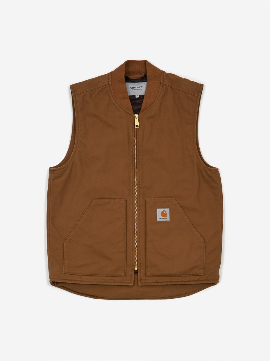 Carhartt WIP Carhartt WIP Classic Vest - Hamilton Brown - Brown