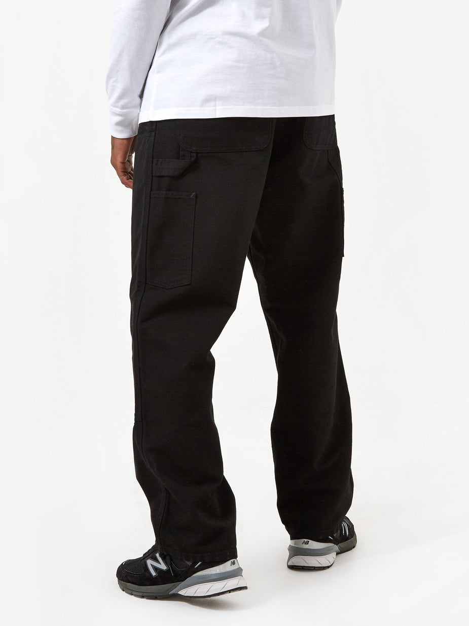 Carhartt WIP Carhartt WIP Double Knee Pant - Black Rinsed - Black
