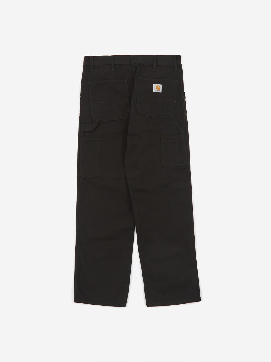 Carhartt WIP Carhartt WIP Double Knee Pant - Black Rinsed - Black