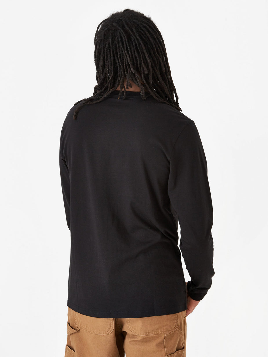 Carhartt WIP Carhartt WIP Longsleeve Pocket T-Shirt - Black - Black