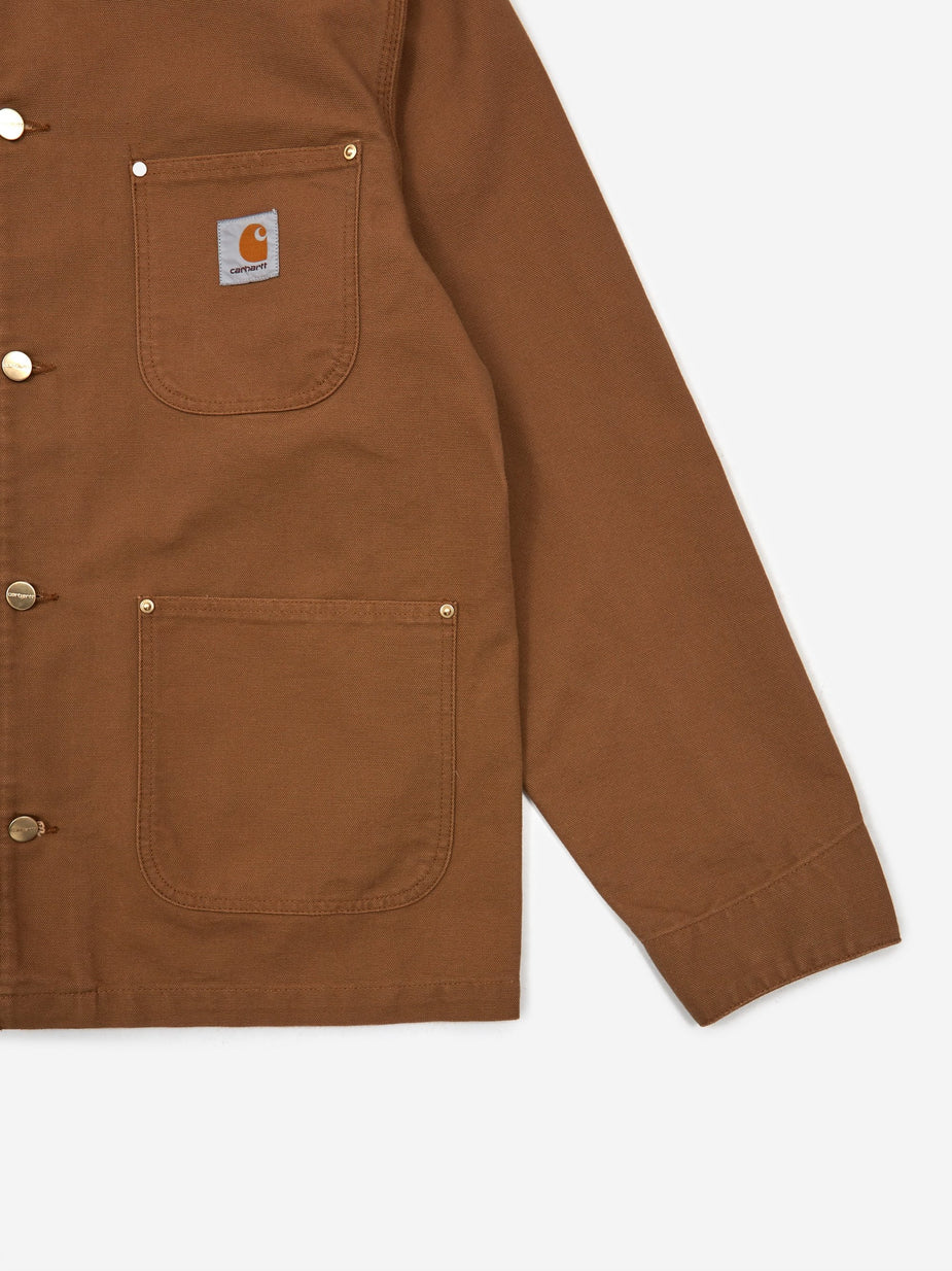 Carhartt WIP Carhartt WIP OG Chore Coat - Hamilton Brown/Black Rinsed - Brown